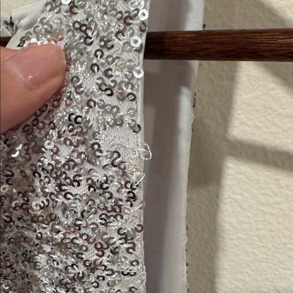 Abound Sparkling Silver Sequin Dress - Picture 4 of 7